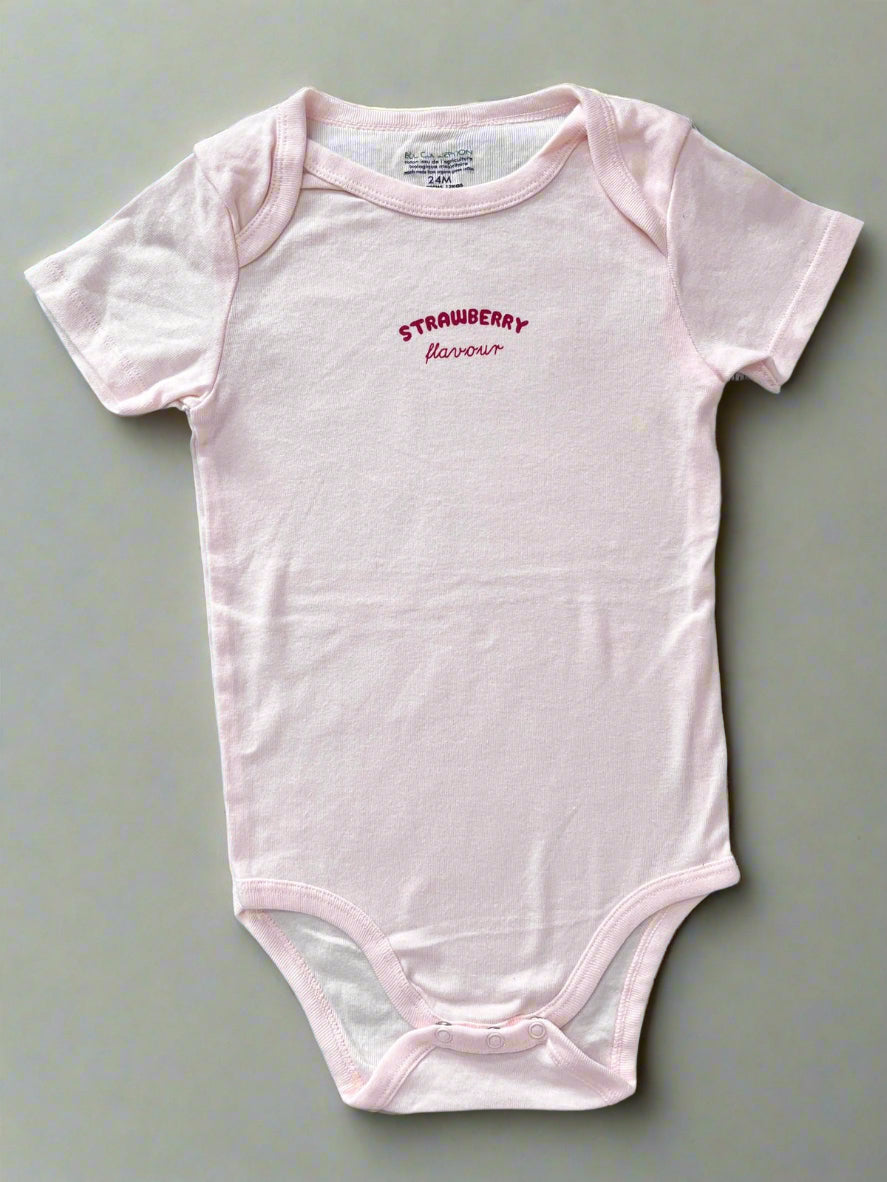 Light Pink Organic Cotton Onesie