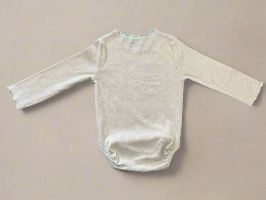 Off-white Premium Textured Onesie