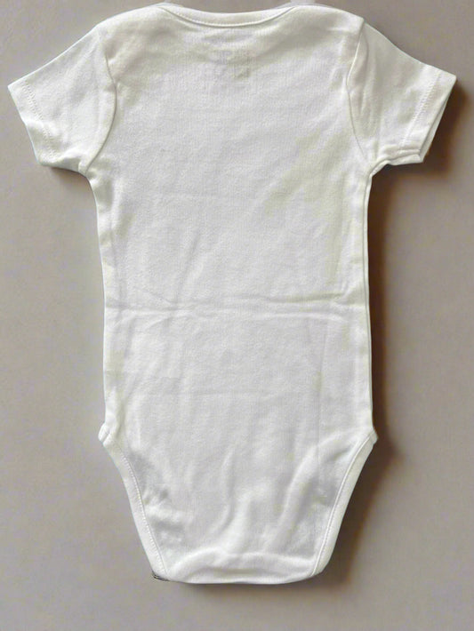 Pure White Soft Cotton Onesie