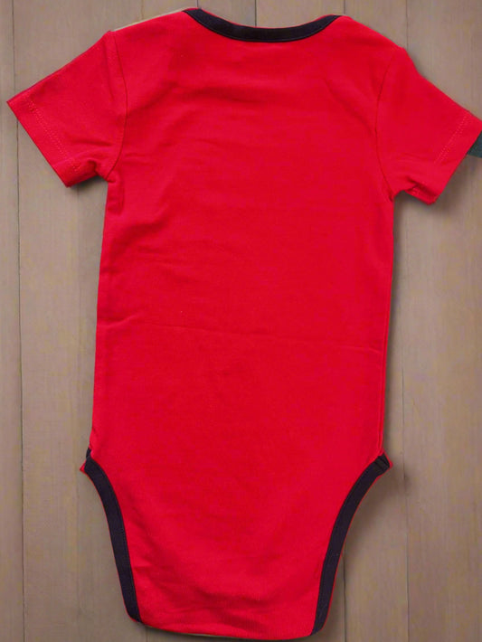 Awesome Red Mom's Hero Onesie for Boys 