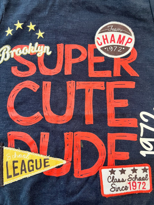 Blue Super Cute Dude Onesie 1