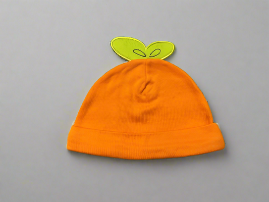 Bright Orange Beanie Cap