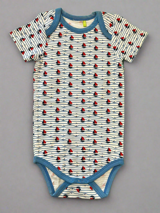 Classy Cute Ship Print Onesie