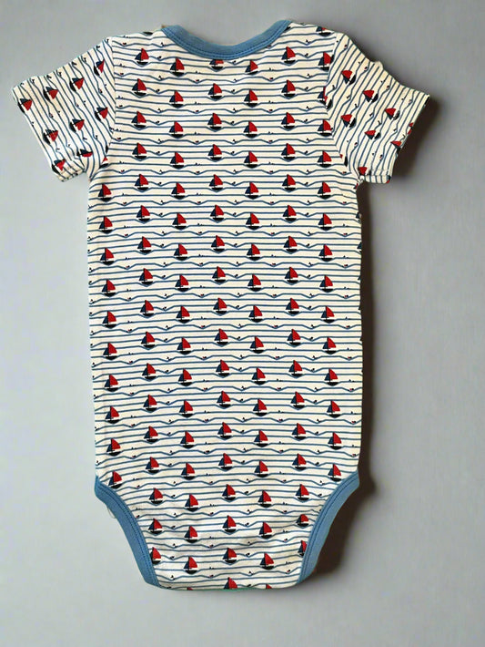 Classy Cute Ship Print Onesie