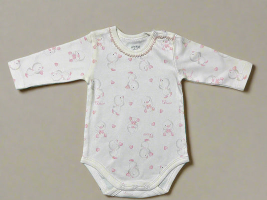 Cute Chicco Printed Onesie soft newborn onesie