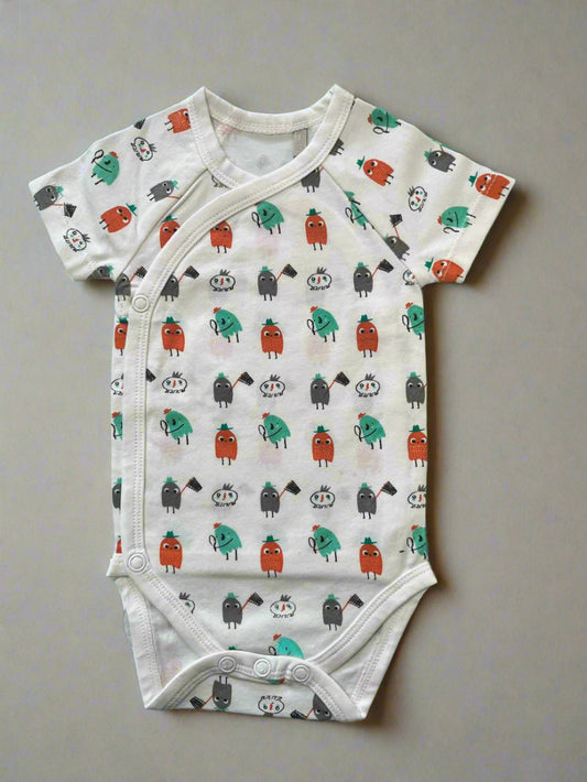 white soft onesie