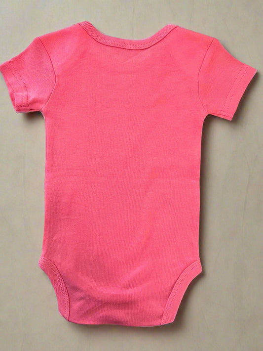 Cute Pink Printed Disney Onesie for Girls