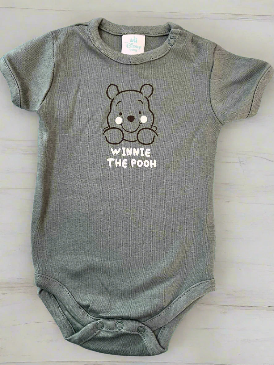 Disney Dark Grey Winnie the Pooh Onesie