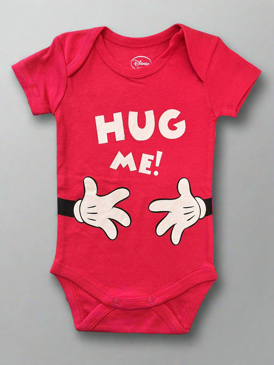 Dark Pink Cute Hug Me Onesie 