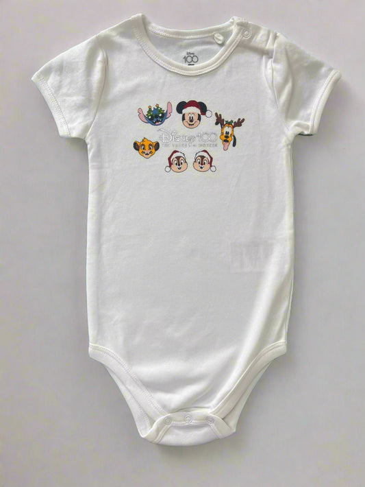 Disney Characters White Onesie