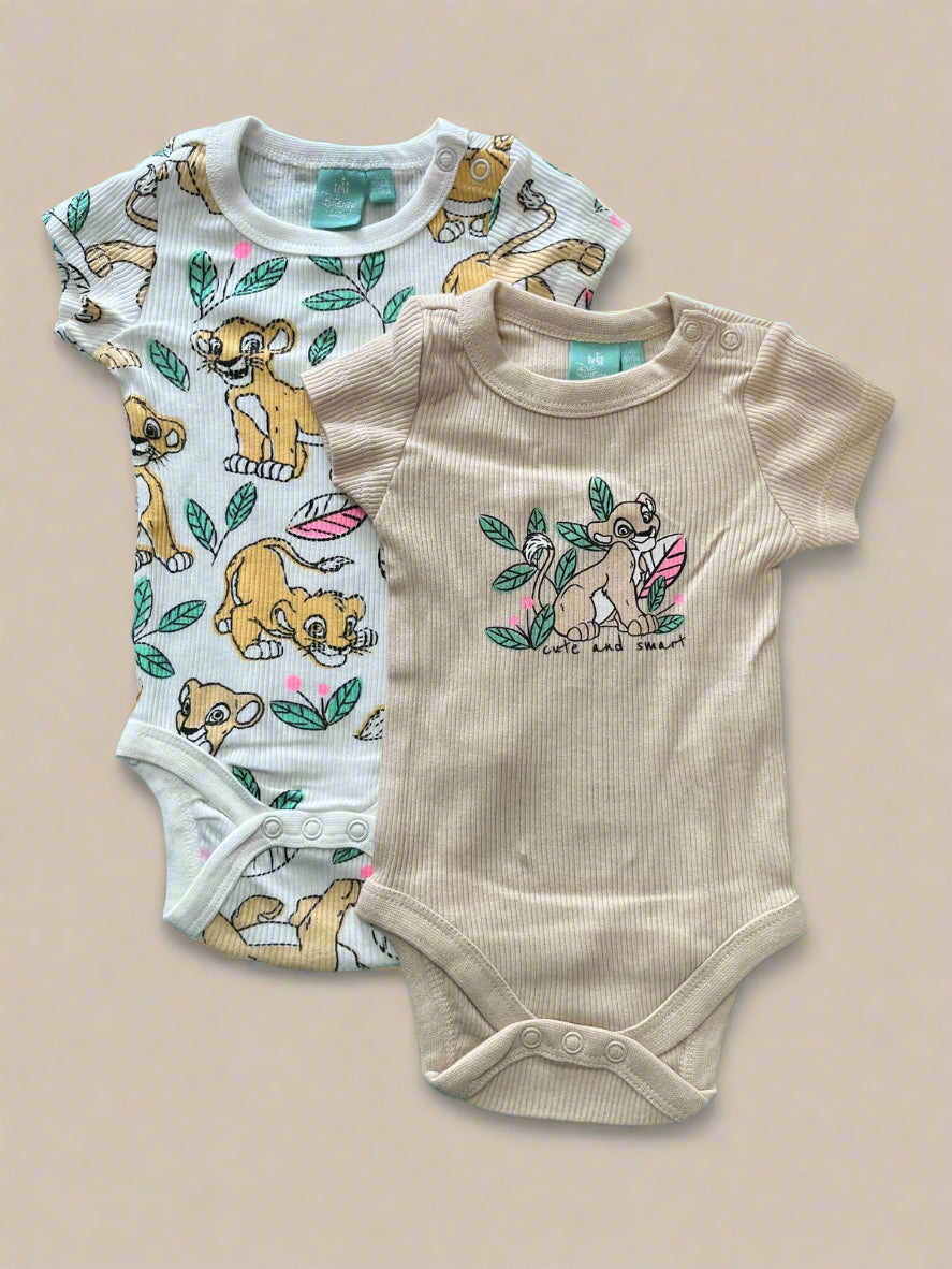 Disney Lion King Nala Multipack set of soft onesies