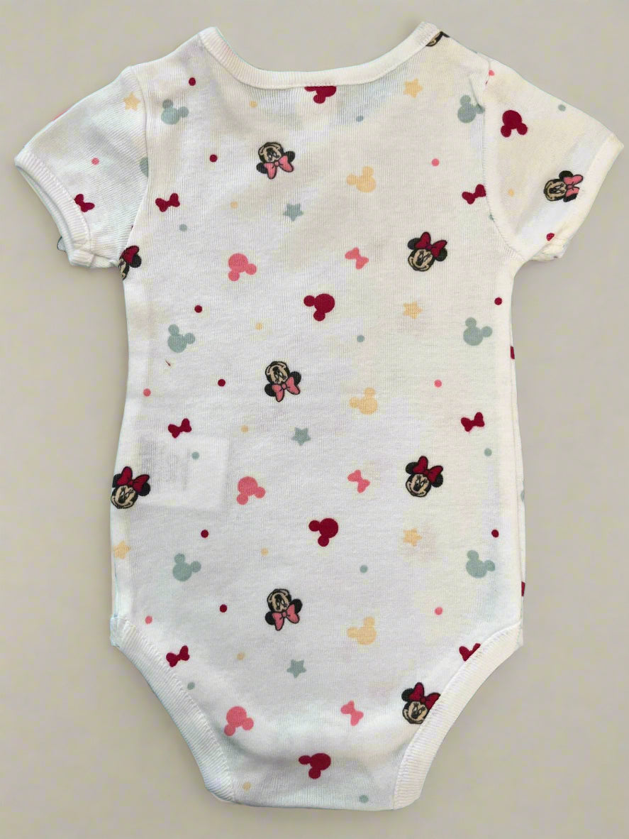 Disney Minnie Mouse Printed Onesie 