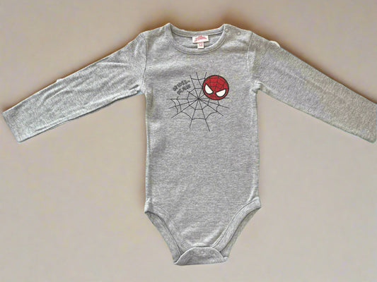 Grey Spiderman Onesie for Boys 