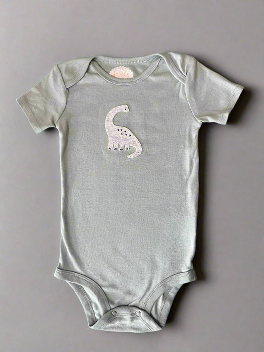 Grey Supersoft Dino Onesie comfortable onesie for babies