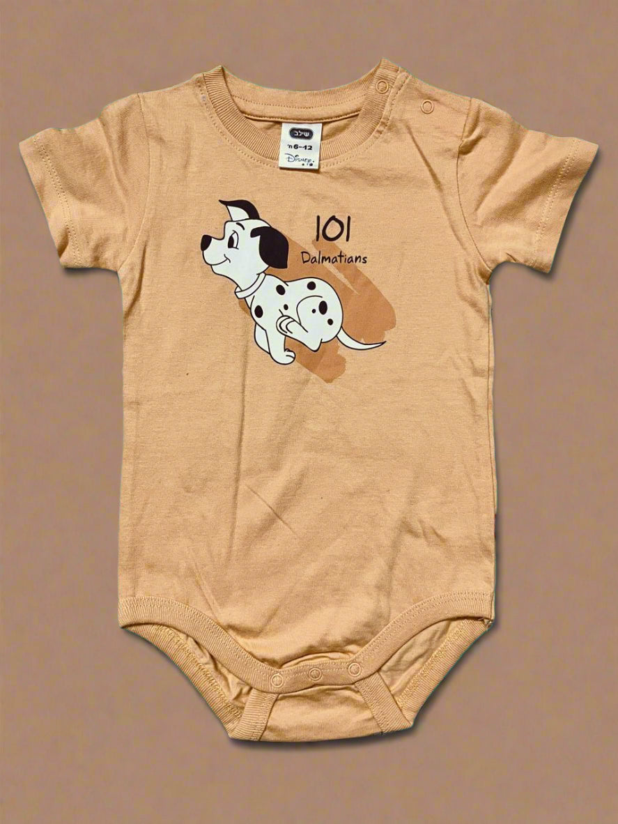 borwn disney hypoallergenic onesie for babies