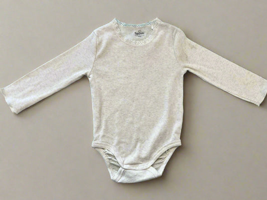Off-white Premium Textured Onesie