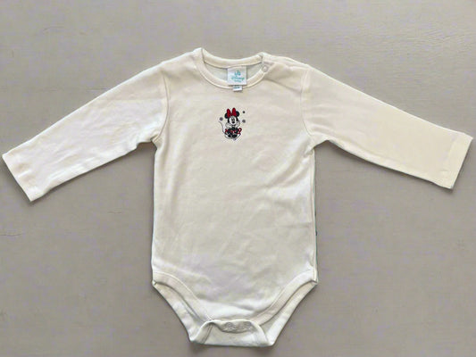 Premium White Disney Minnie Mouse Onesie