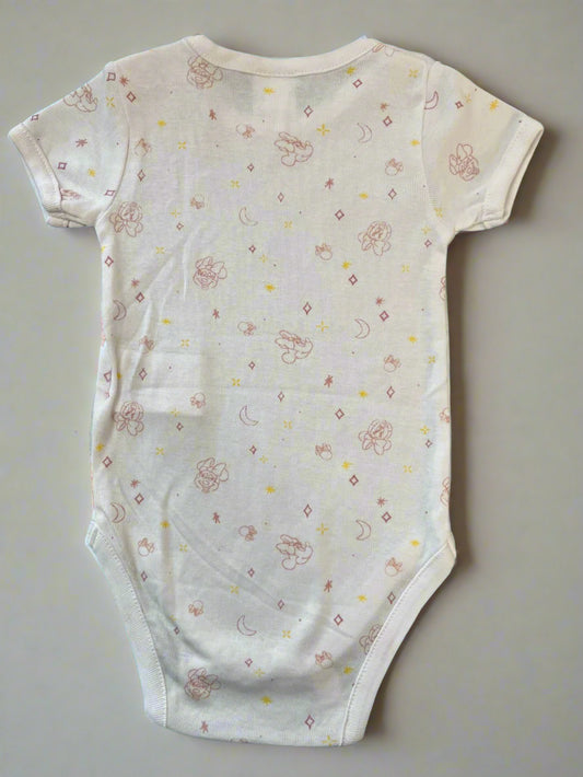 Disney Soft Cotton Minnie Print Summer Onesie