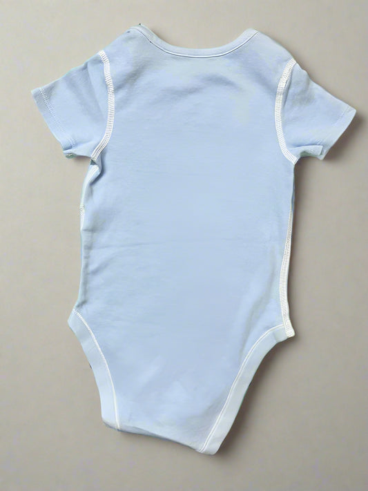Solid Light Blue Onesie for Boys