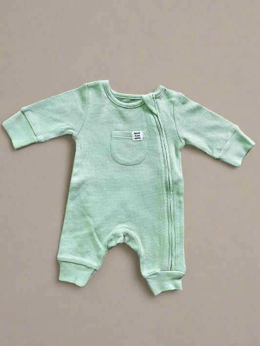 Marks & Spencer Self Design Premium Bodysuit - Sage Green
