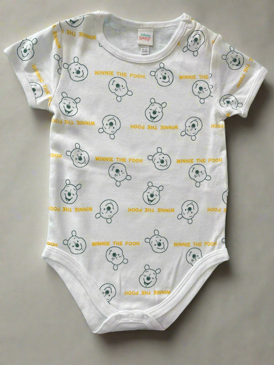 White Winnie the Pooh Onesie for babies